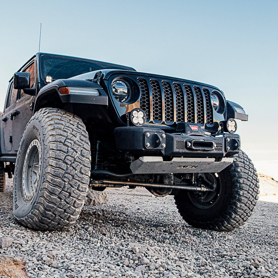 AFN 4x4 Accessories Front Bumper for Jeep with LED Lights and Rugged Design