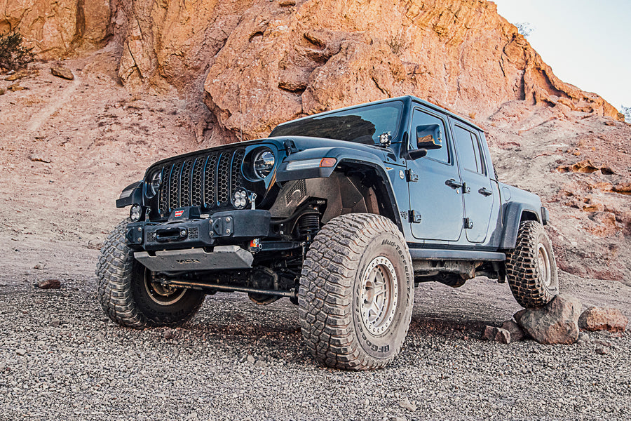 AFN 4x4 Accessories Front Bumper for Jeep Gladiator with rugged design for off-road adventures
