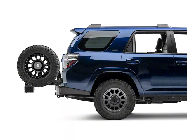 48002651 | Rear Bumper w/ Wheel Carrier & Jerrycan Holder | Toyota 4Runner 2018-2024 with spare tire