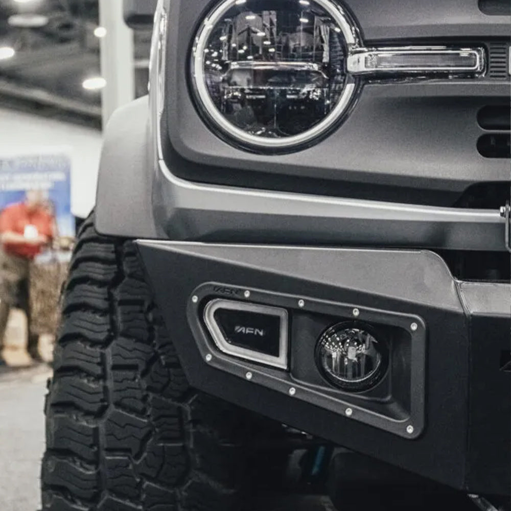 AFN 4x4 Accessories Front Bumper with Integrated Fog Light for Enhanced Off-Road Performance