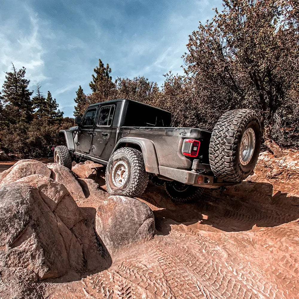 AFN 4x4 Accessories Rear Bumper for Off-Road Vehicles with Heavy-Duty Build and Rugged Design