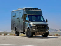 Thumbnail for 48002743 | Front Bumper with Bull Bar | Mercedes Sprinter 2021-Current featuring rugged design and durable protection